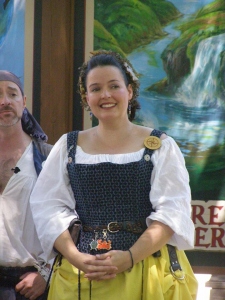 Christie Dalby of  Bounding Main at the Bristol Renaissance Faire