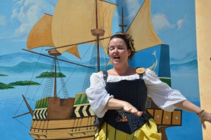 Christie Dalby of Bounding Main at the Bristol Renaissance Faire