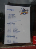 Muziekkoepel Schedule